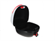 Top Case 28 litre blanc laqué (avec réflecteur, support inclus), universel vélomoteurs, scooter, motos