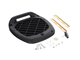 Top Case 28 Liter schwarz/weiss inkl. Halterung