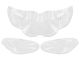 Blinkergläser+Rücklichtglas Yamaha Neos weiss 2007 ->