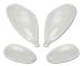 Kit 4 cabochons cligno TNT NRG mc2 transparent