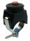 Interrupteur STOP coupe contact, noir/rouge, motocross type Kawasaki KX