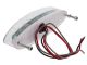 Universelles LED Rücklicht Replay oval & transparent