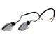 Blinkerset LED schwarz (M8) kurz E8 Prüfzeichen