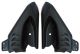 Caches reposes pieds noir Yamaha T-Max 500 4-t >2008