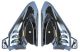 Caches reposes pieds chrome Yamaha T-Max >2008