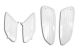 Verres de clignotants transparent, Aprilia SR50 Factory à partir de '06
