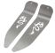 Footboard alu Peugeot Speedfight dragon stainless steel