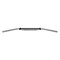 Crosslenker aluminium mit Strebe, titan look 81cm