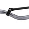 Crosslenker aluminium mit Strebe, titan look 81cm