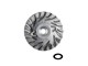 Joue fixe de variateur Malossi Ventilvar Ø106mm, moteur scooter Minarelli 100cc 2T (Aerox, Nitro, Neo's, Bw's, Italjet)