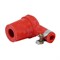 Kerzenstecker Silikon rot