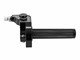 Poignée de gaz VOCA CNC tirage rapide 90° 50mm, alu noir