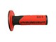 Prs poignées Pro Grip MX 801 Duo Density noir/rouge