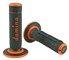 Lenkergriffe Domino cross schwarz/orange