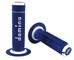 Lenkergriffe Domino cross blau/weiss