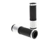 Lenkergriffe «CNC» chrom/schwarz - universal