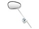 Rétrovieur BUMM oval chromé, universel