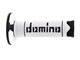 Poignées Domino cross blanches/noir