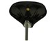 Selle noir avec tube fixation rond (reproduction), vélomoteurs Piaggio PX