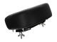 Selle de cyclomoteur noire (passager), à monter sur le porte-bagages