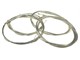 Set de cables et gaines chromés, guidon haut, Puch Maxi S / N complet