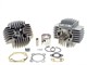 Kit cylindre Airsal 50cc 38mm alu, avec culasse, vélomoteurs Puch (ailettes comme origine)