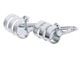 Lampenhalter EBR, chrom, Aufnahme Ø 40mm