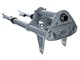 Fourche téléscopique EBR argentée, vélomoteurs Puch Maxi (comme original)