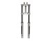 Telegabel Puch für Scheibenbremse, Standrohr 32mm, chrom