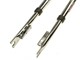 Fourche téléscopique EBR, chromée, vélomoteurs Puch Maxi/X30 (comme original)