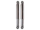 Set amortisseurs Puch/uni. 260mm argentin-gris/chromé Oldschool