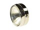 Phare rond chromé Ø 140mm avec interrupteur, universel vélomoteurs