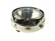 Phare rond chromé Ø 140mm avec interrupteur, universel vélomoteurs