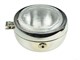 Phare rond chromé Ø 130mm, sans interrupteur, universel vélomoteurs
