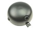 Lampe rund chrom/schwarz, 13cm ohne Schalter, Sachs/Puch ect.