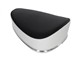 Selle type Denfeld, noir/blanc