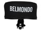 Selle (surélevée) avec inscription BELMONDO, noir/blanche universelle