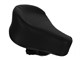 Selle (surélevée) avec inscription PONY, noir/blanche universelle