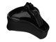 Selle (surélevée) avec inscription PONY, noir/blanche universelle