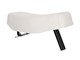 Selle double blanche avec inscription "PUCH", pour Puch Maxi