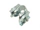 Collier/bride chromé Ø 22 pour barre de selle, vélomoteurs Puch Maxi
