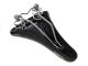 Sattel vintage sport, Leder schwarz