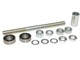 Axe de roue avant complet Puch 12mm avec roulement à billes (LELEU)