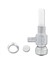 Robinet d'essence M10x1 universal raccord Ø 6mm 90°