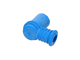 Kerzenstecker Silikon blau Racing