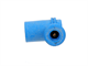 Kerzenstecker Silikon blau Racing