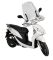 Windschutzscheibe Medium, transparent, Honda Vision 50-110, NSC 50R