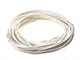 Cable electrique, rouleau de 5m, blanc