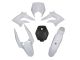 Carrosserie plastiques Derbi Senda DRD 5pcs, dès 2011, blanc brillant