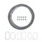 Set de cables et gaines grises cyclos/boguets